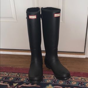 Tall Hunters with boot socks!